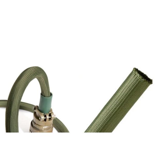 Hot Knife Cutting Expandable Flame Retardant Cable Sleeve For Low Smoke Wire Harness