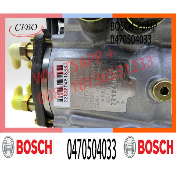 Neutral Genuine Brand New VP44 Diesel Fuel Pump 0470504033 16700-VK500 109341-2070 for NP300 NAVARA 2.5 DCI Engine