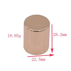 Small Zamac Lids Perfume Bottle Caps Zinc For FEA 15 Perfume Bottle Neck