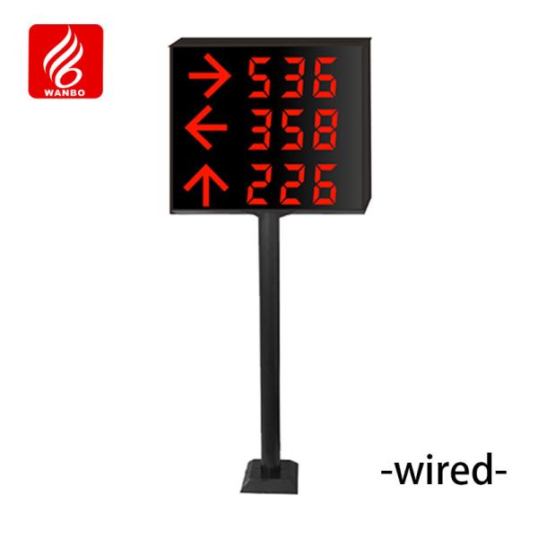 Buy Parking Signage WBPOA31D3D Outdoor Wired Guide Screen  Drive Unit Bracket And Other Parts IP65 at wholesale prices