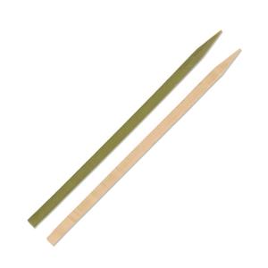 China 15cm Bamboo Paddle Picks Skewers for BBQ 100packs on sale