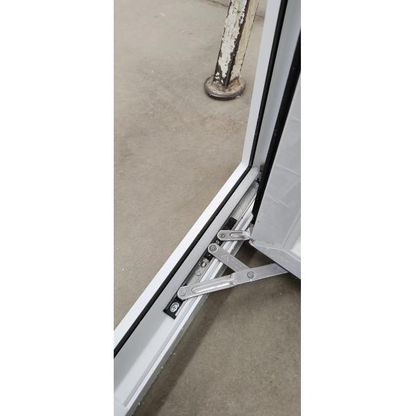 PVC Tilt And Turn Double Glazed Casement Impact Windows Hurricane Proof