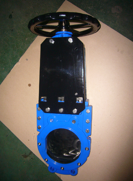 Red Butterfly Valve Double Flange / Flowline Butterfly Shut Off Valve