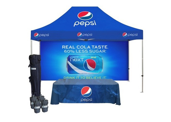 Lightweight Portable Gazebo Canopy Tent , Pop Up Sports Tent Custom Branded