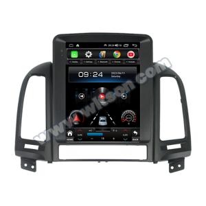 9.7'' Tesla Vertical Screen For Hyundai Santa Fe 2 2006-2012 Android Car