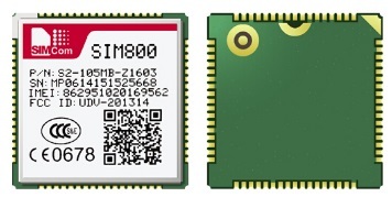 Lorida SIM800 SIMCOM IOT M2M Up To 4.0 Gbps Data Transfer GSM GPRS SIM900 GSM