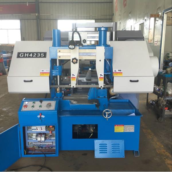 GH4235 Double column cutting capacity 350-350*350 horizontal band saw machine Price