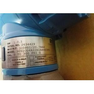 Quality Professional Rosemount 3051c Coplanar Pressure Transmitter 3051CG4A02A1AB1H2L4M5 -14.2 To 300PSI for sale