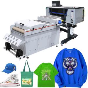 4sqm/h Speed Mode DTF Printer With Intelligent Embedded Heating System 20 Pass Powder Melt Machine