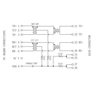 MIC24120-5101X-LF3 | LPJ16212CNL RJ45 Modular Jack Latch Up Shield