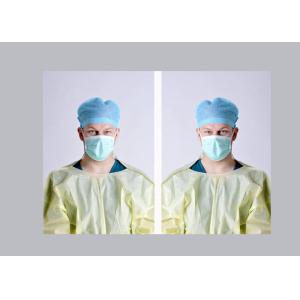China Hydrophilic Disposable Surgical Gown , Nonwoven Material Medical Scrub Suit on sale