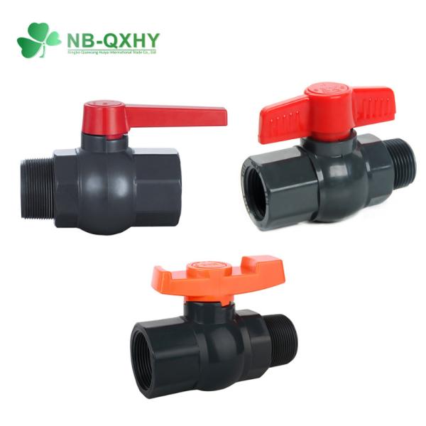 1/2 Inch to 4 Inch PVC Ball Valve Plastic Valve with Male Female Threaded