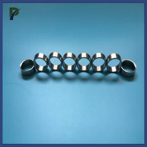 Bright Black Zirconium Wedding Ring / Band High Temperature Oxidation Zirconium