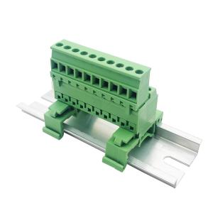 5.08mm / 0.2" Pitch Pluggable Screw Terminal Blocks Din Rail Mounting