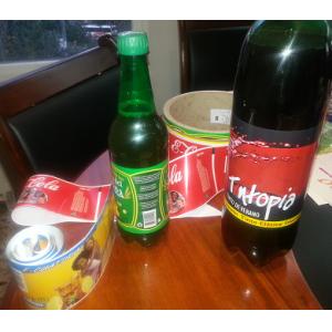 YE 4000 low speed hot melt glue labeling machine with speed 2000-4000bph