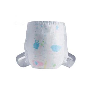 Blue ADL Soft Baby Diapers With Elastic Waistbands Embossed Topsheet