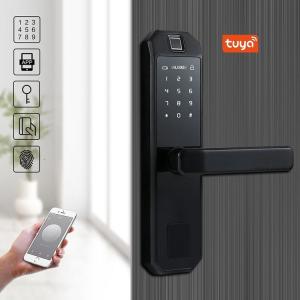 Damp Proof Fingerprint Smart Door Lock Size 20mm For Apartment