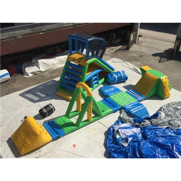 Inflatable Floating Water Park , Water Obsatce Course For Kids And Adult