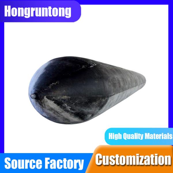 Cylindrical Inflatable Marine Salvage Bags Ship Launching Inflatable Airbags