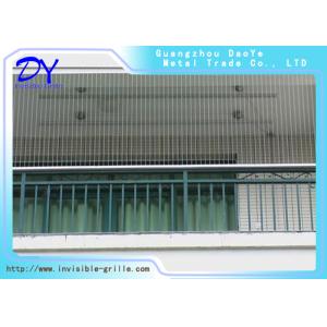 Custom Alloy Balcony Invisible Grill For Building Materials