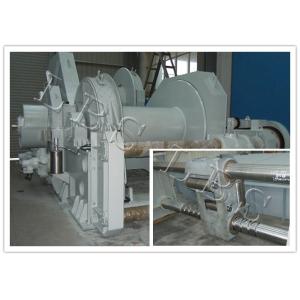 Grey Colour Anchor Windlass Winch Smooth Durm For Pulling / Pushing