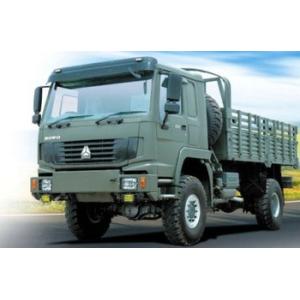 Military 4x4 Heavy Cargo Trucks All Wheel Drive With EURO III Emission Standard