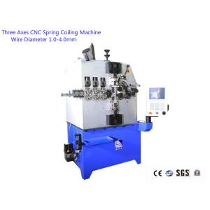 High Speed Spring Making Equipment , Industrial CNC Spring Coiling Machine
