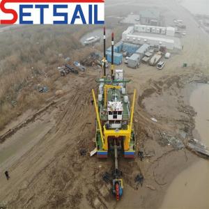 800m-5000m Discharge Distance Wheel Bucket Dredger with Diesel Engine in Market