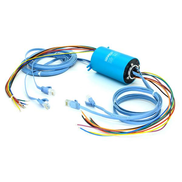 Buy Standard Ethernet RJ45 Slip Ring Connector 6 Circuits at wholesale prices