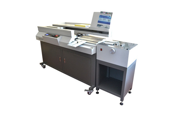 DC-600C automatic glue binding machine with side creasing machine