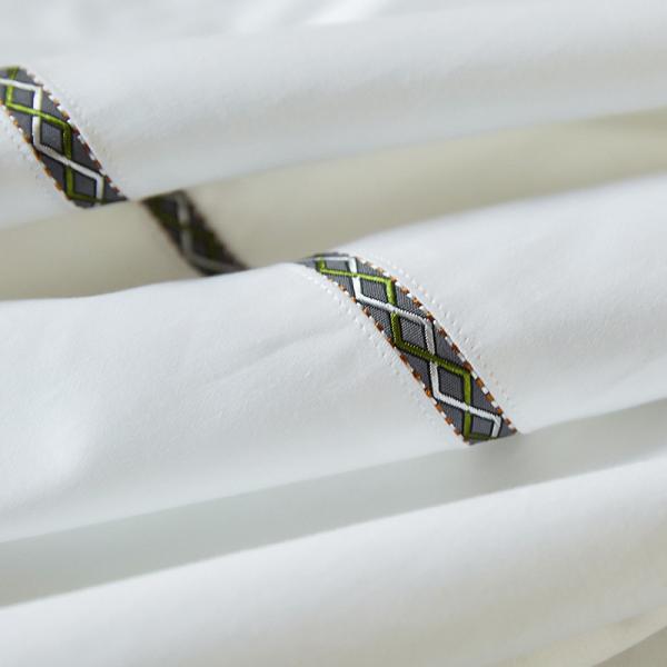 Luxury Hotel Bedding Sets Plain Dyed White Bed Linen Bedding Sets For Hotel