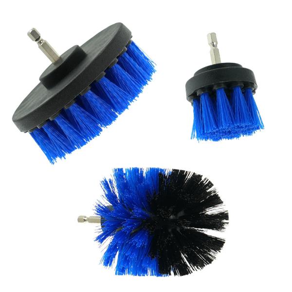 3 Pieces Drill Brush Attachment Set-Scrub Brush Power Scrubber Drill Brush Kit