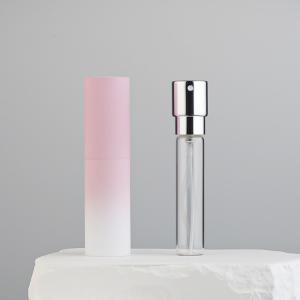 Custom Loge Luxury Refillable Perfume Atomizer Print Black Aluminum 10ml