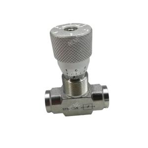 STB-G3/8 Tube Hydraulic Bidirectional Air Pipe Regulating Valve