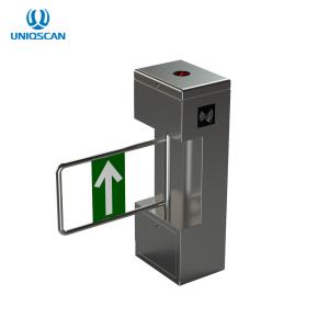 Bidirectional Single Pole Security Swing Barrier Turnstile Remote Access Control