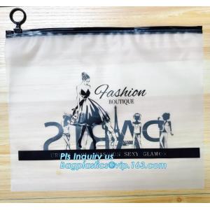 PET LD PE plastic pouch Slider zipper bag, Slider Zipper PVC Bag For Stationary,