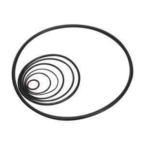 Durable Oil-Resistant AS568 FFKM Chemical-Resistant FKM Rubber O-Rings for
