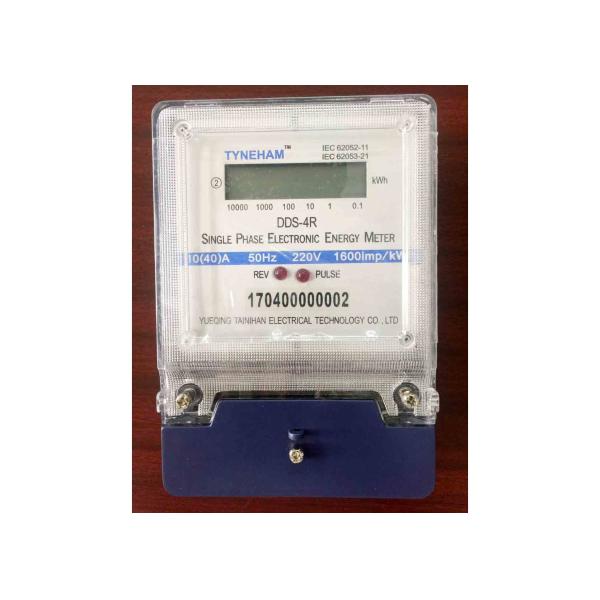 Residential Energy Meter Single Phase Two Wire Watt Hour Meter LCD Display