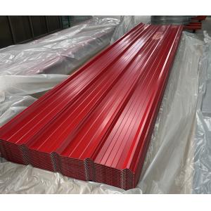 Standing Seam Steel Tiles Painted Steel / Aluminium Corrugated Steel Sheets