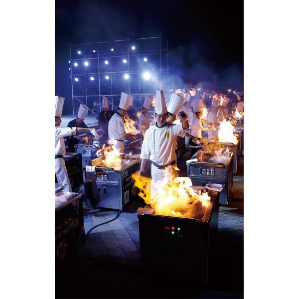 Outdoor Hibachi Table Barbecue Mobile Teppanyaki Grill Table