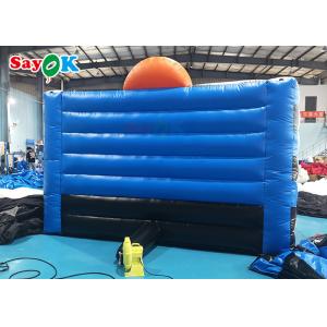 Inflatable Basketball Game 4x4x3mH Tarpaulin Inflatable Sports Games Kids