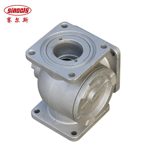 Fuel Water Tank Parts DN50/65/80 Aluminum Alloy Ball Valve With Filter 0.6Mpa Norminal Pressure and Flange Connection