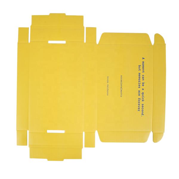 OEM Colored Corrugated Mailing Boxes , Corrugated Paper Dress Shipping Box