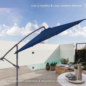 Canopy, Cantilever Umbrella Hanging Umbrellas, Fade Resistance & Water-repellent