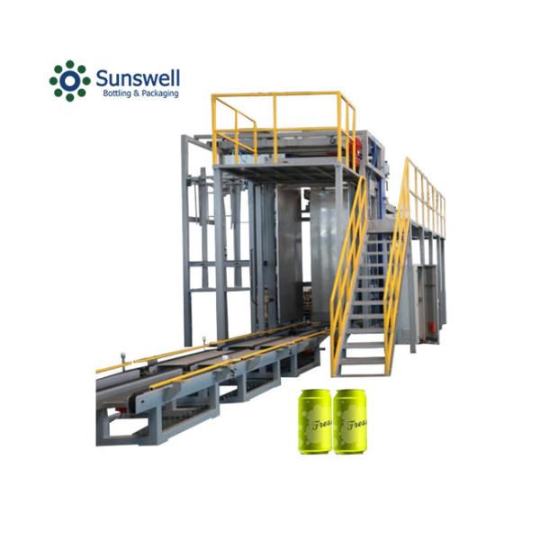 Stable Performance High Level Tin Can Layer Depalletizer Pop Can Depalletizing