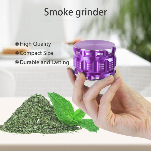 Buy Herb Grinder Cnc Turning Milling Part Laser Engraving at wholesale prices