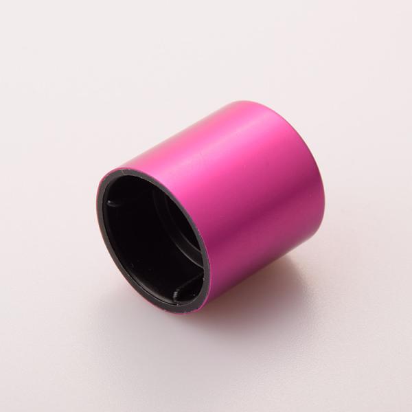 Buy Round Crimp Perfume Bottle Caps in Gold and Silver Aluminum at wholesale prices