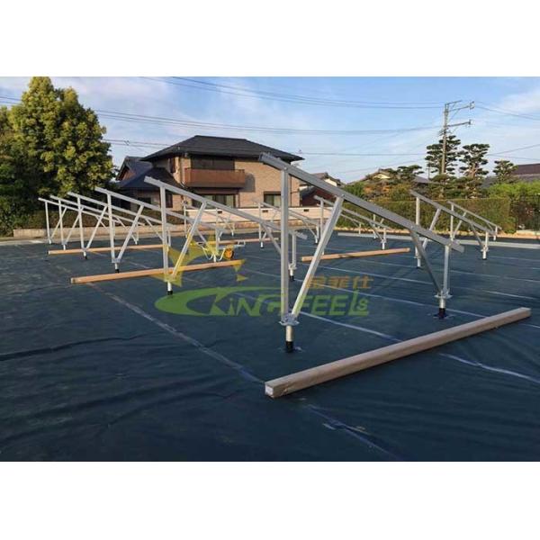 Easy Installing Solar Pv Mounting Structure , Solar Mounting Frame With Multi