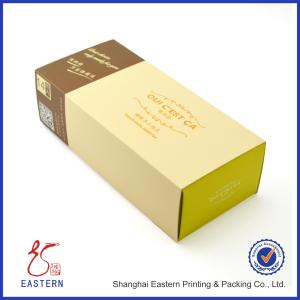 Cookie Pantone Color 70mm Depth Cardboard Packaging Boxes With Sleeve