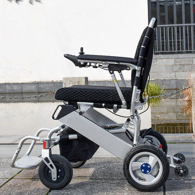 Buy Brushless Motor Foldable Electric Wheelchair 120KG Load Lightweight at wholesale prices